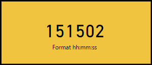 Affichage par défaut du format temps