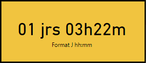 Exemple de format personnalisé